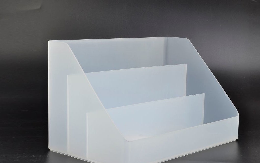 Product with three sturdy compartments