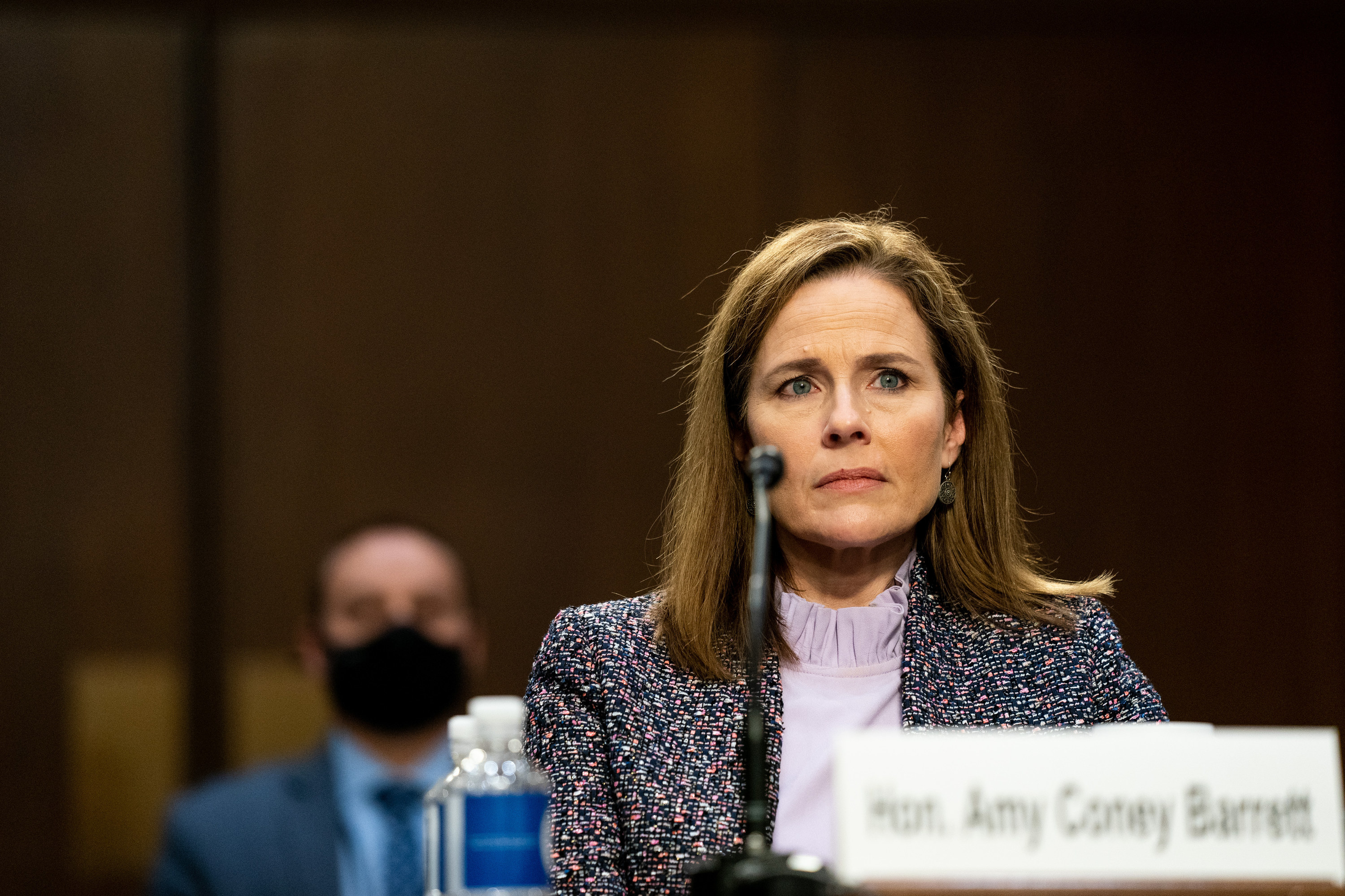 Amy Coney Barrett's confirmation-hearing style makes a feminist statement