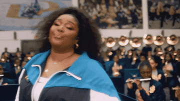 Lizzo flips her hair in her &quot;Good as Hell&quot; music video