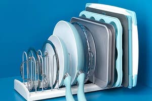 a pot and pan organizer 