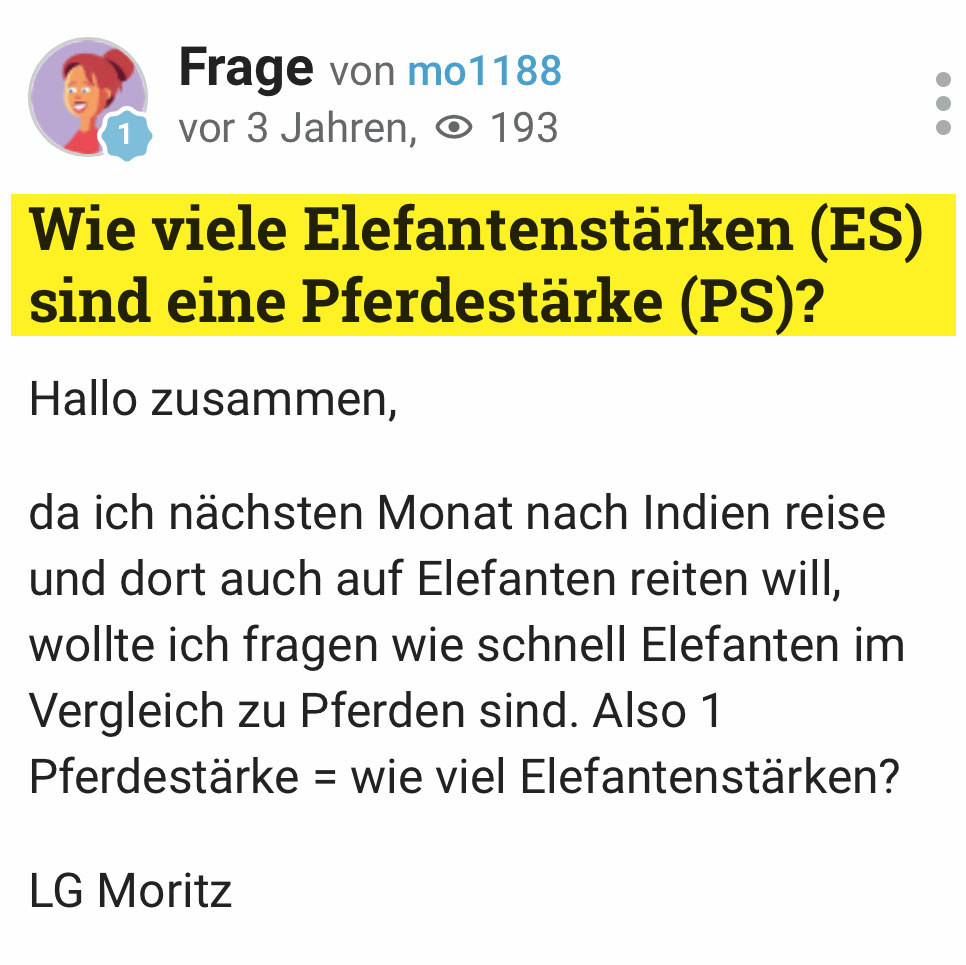 19 völlig absurde und witzige Fragen, die tatsächlich auf Gutefrage.net