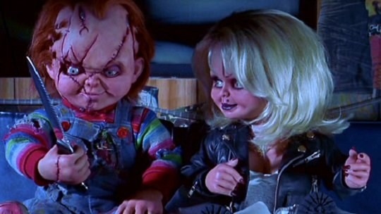 Tiffany Valentine and Chucky from Bride of Chucky