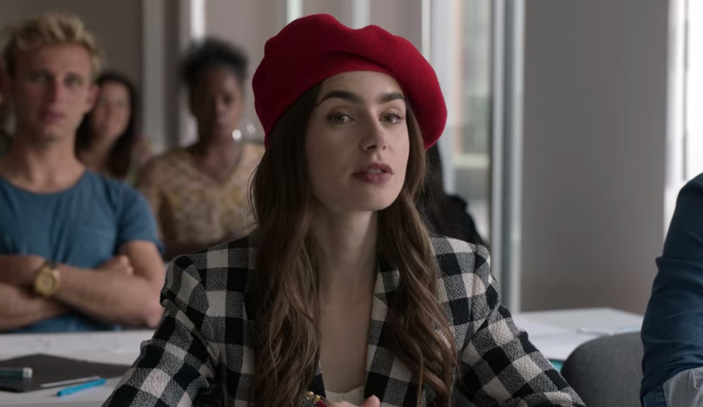 Lily Collins in Emily in Paris