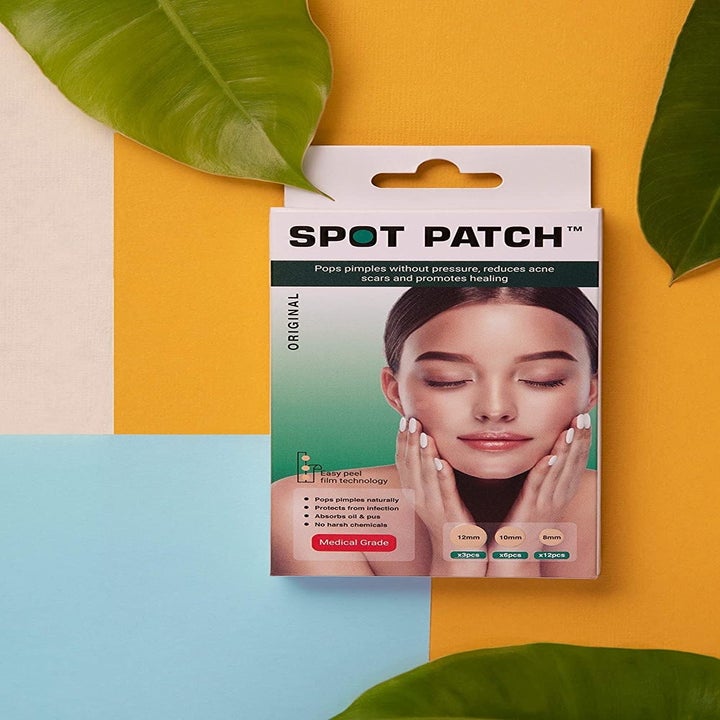 Outer box containing the pimple patches.