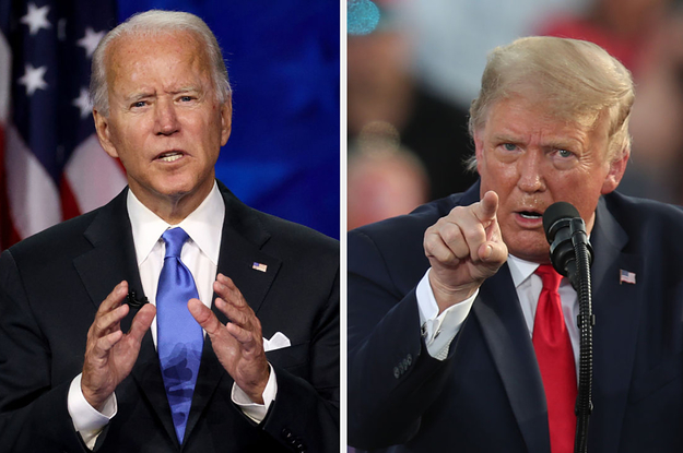 Vice President Joe Biden and President Donald Trump