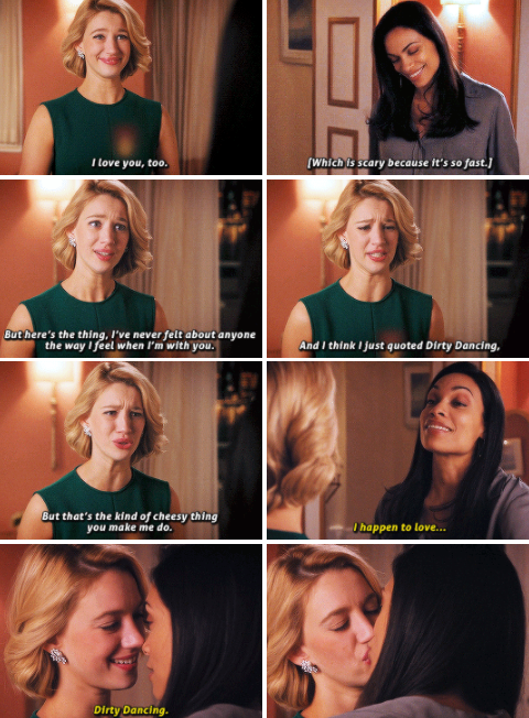 Petra telling Jane she loves her