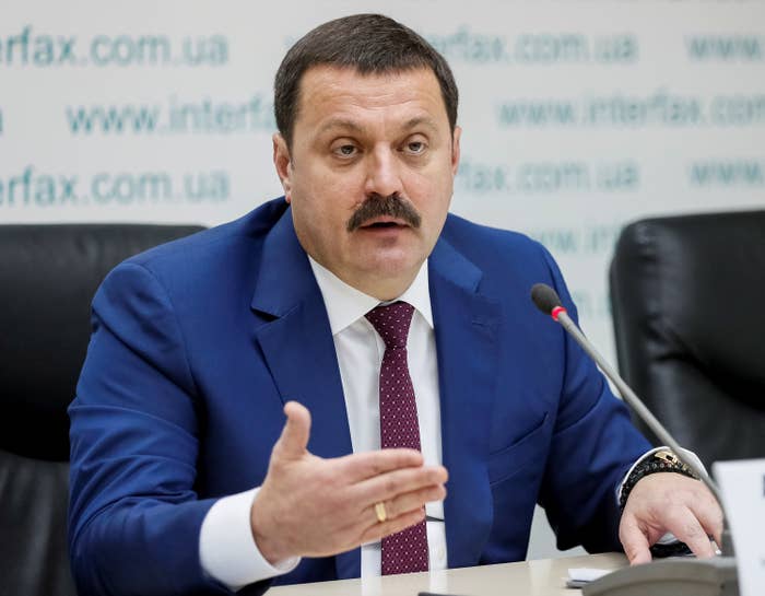 Ukrainian lawmaker Andriy Derkach