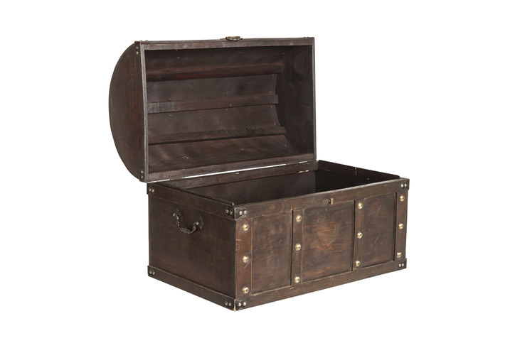 An antique chest