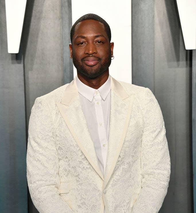 Dwyane Wade at a red carpet event