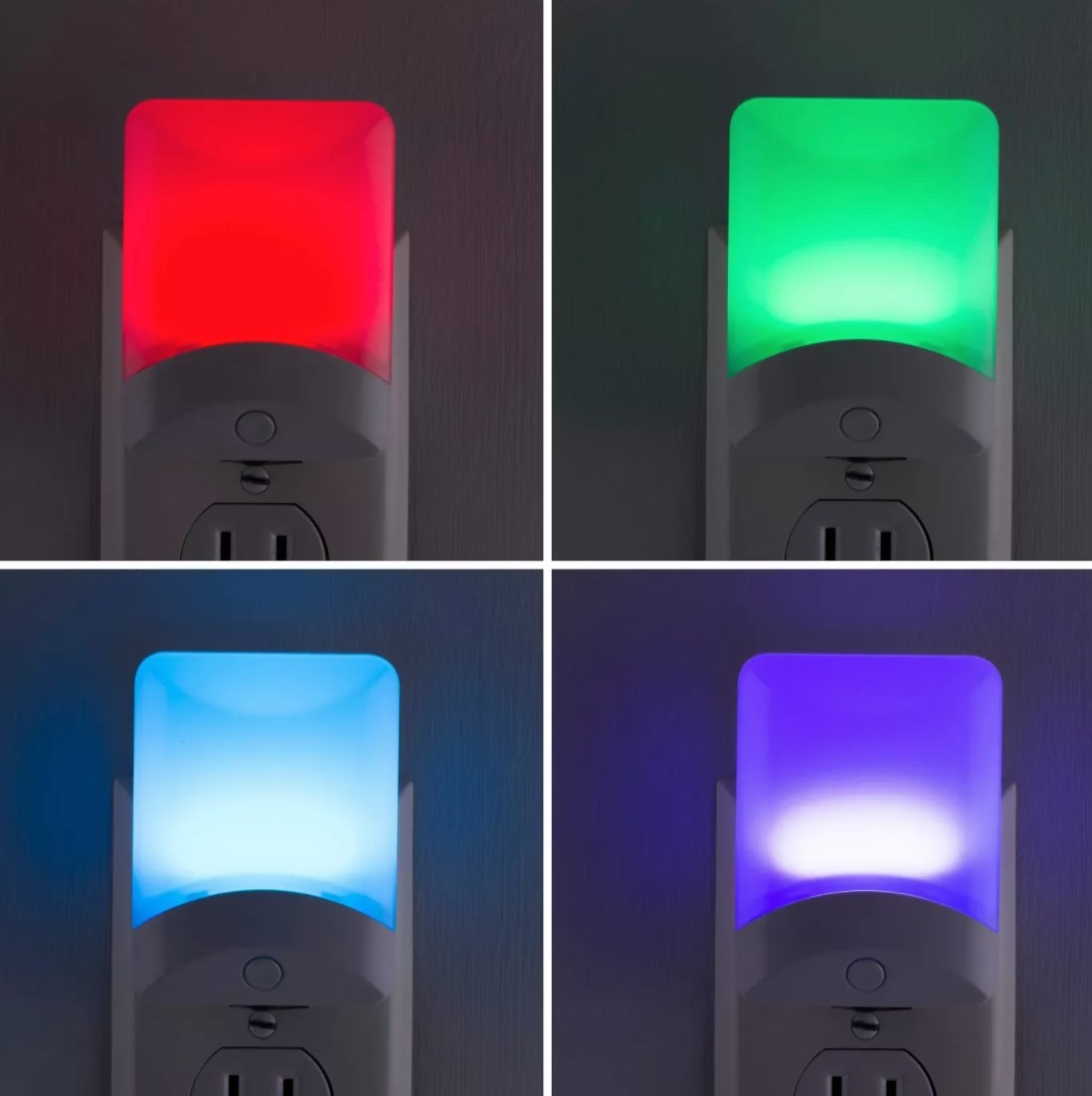 The color-changing night light