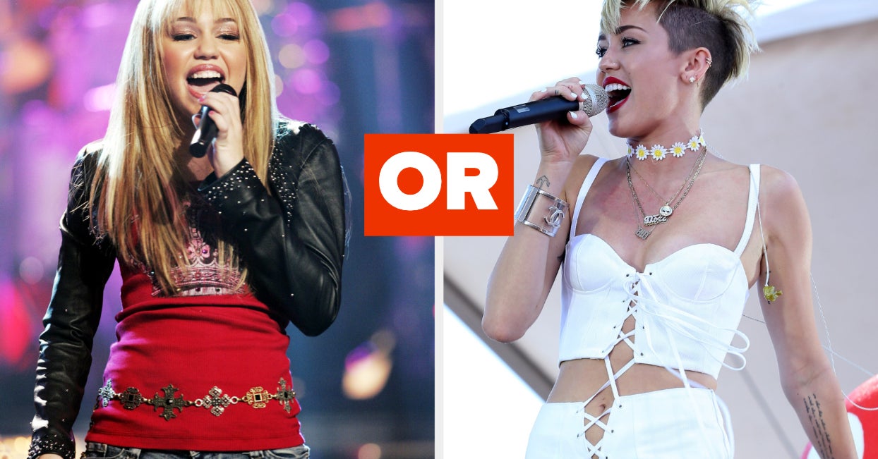 Hannah Montana Or Miley Cyrus Lyric Quiz