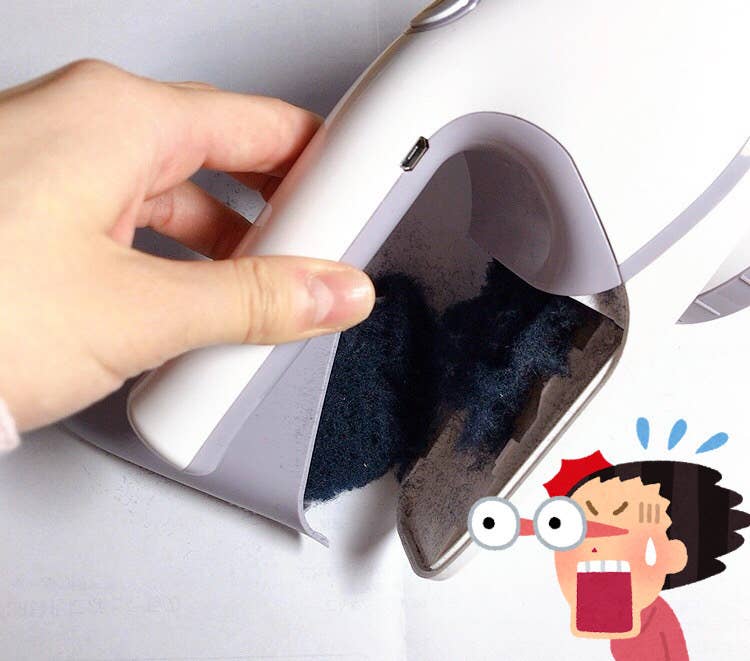 なんとなく買った 毛玉取り が大当たりだった 毛玉がゴッソリ取れてびっくり
