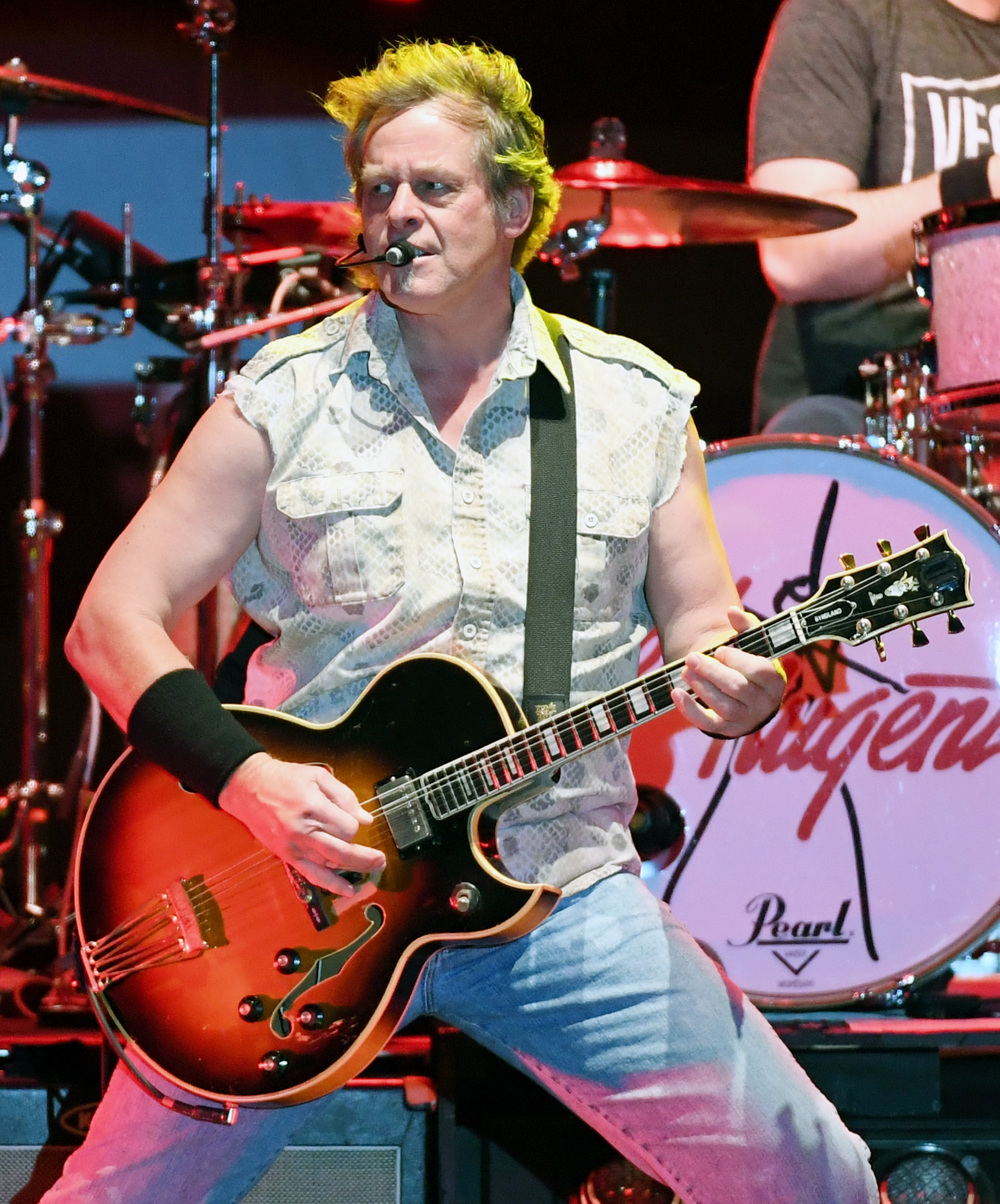 Ted Nugent onstage