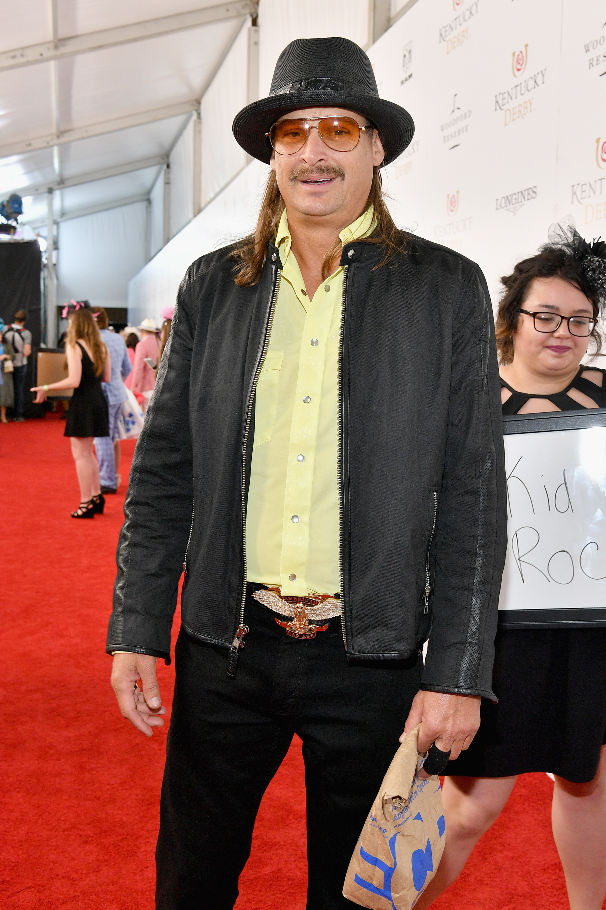 Kid Rock on the Kentucky Derby red carpet