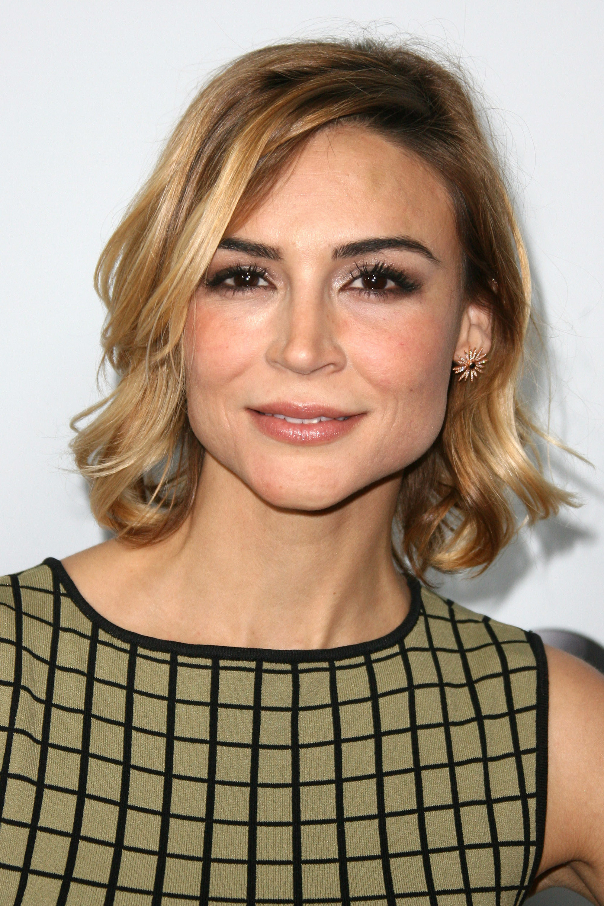 Closeup of Samaire Armstrong