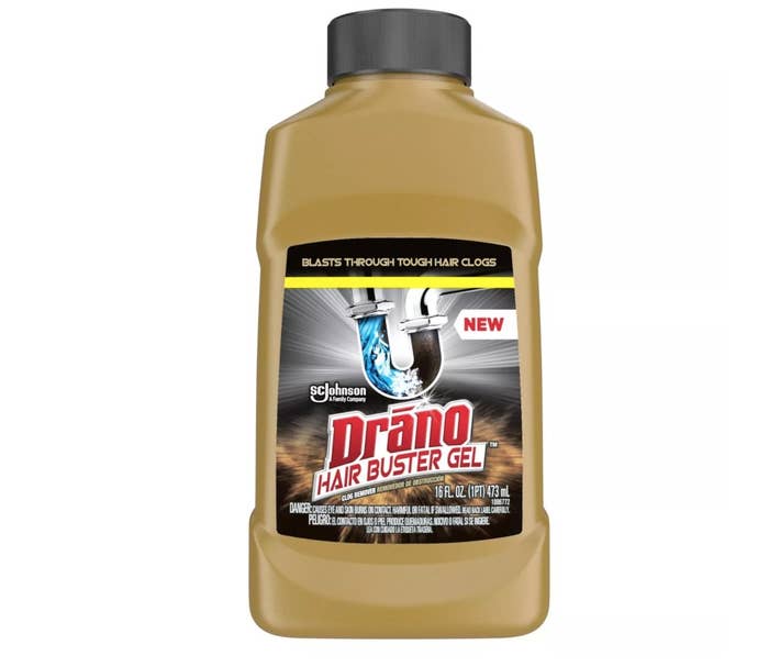 A bottle of Liquid Drano 