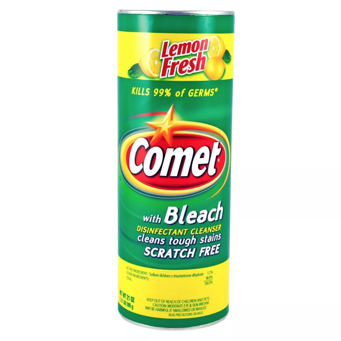 A can of Comet cleaner