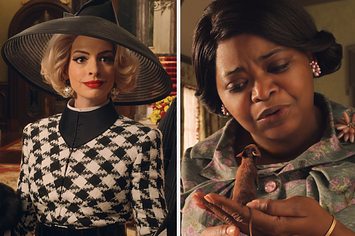 Anne Hathaway and Octavia Spencer in "The Witches"