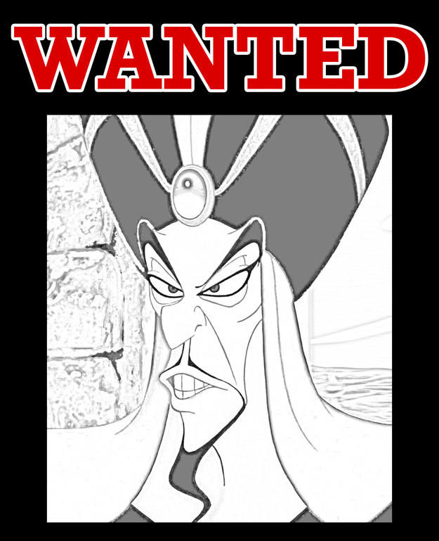 Disney Villain Wanted Poster Quiz