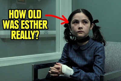 Esther from The Orphan trying to look like an innocent girl but how old was she really