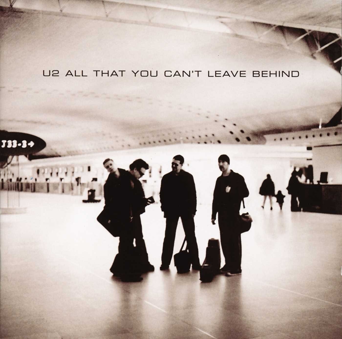 U2 in the airport. 