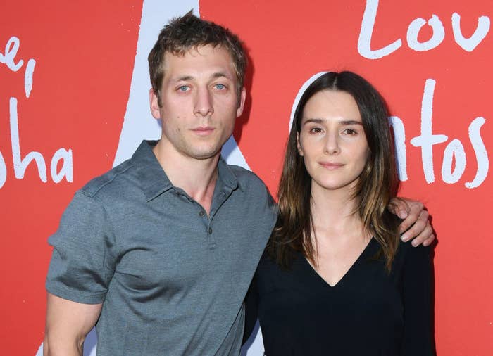 Jeremy Allen White and Addison Timlin attend the Los Angeles Premiere Of Lurker Productions&#x27; &quot;Love, Antosha&quot; 