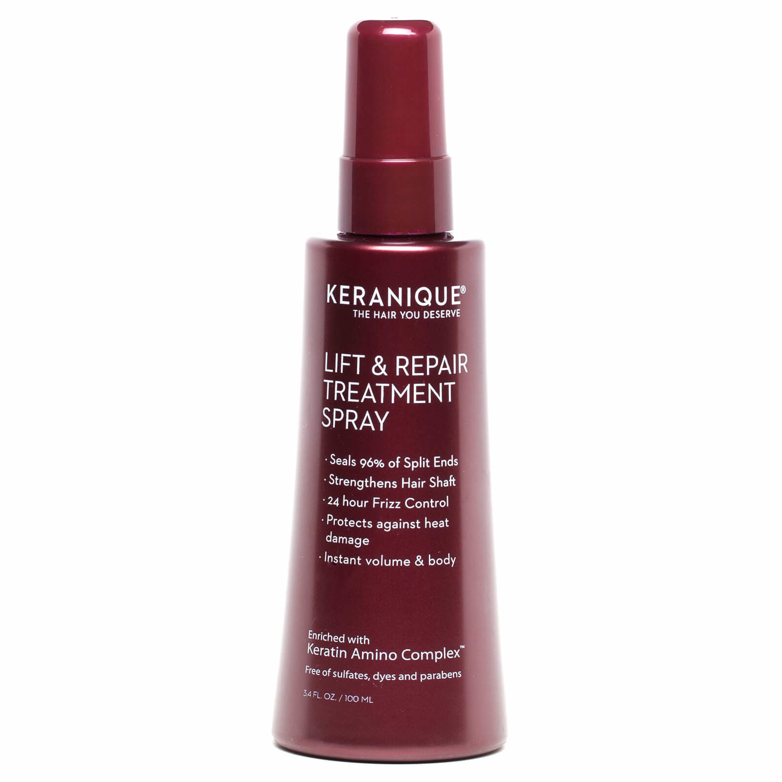 Keranique amplifying lift spray