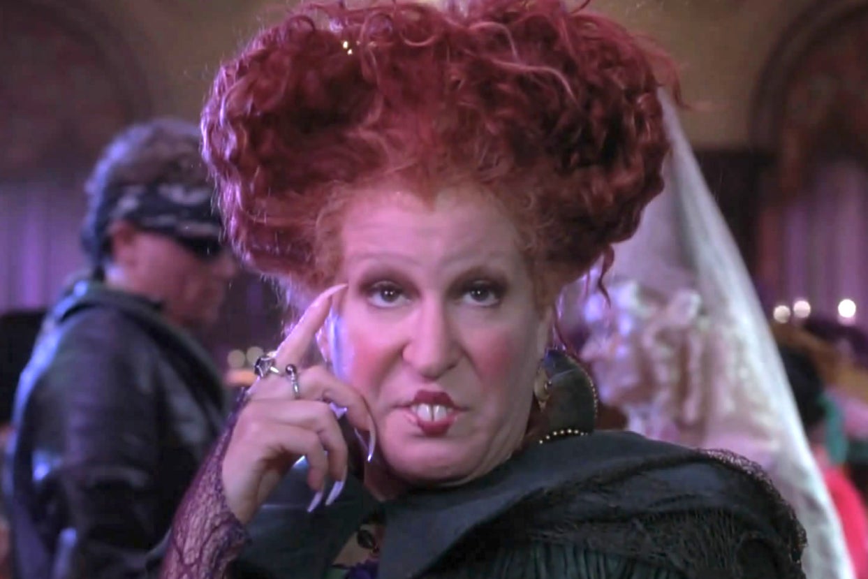 Winifred Sanderson from Hocus Pocus