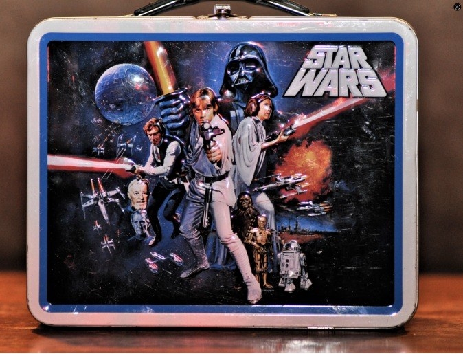 An 80s era Star Wars lunchbox