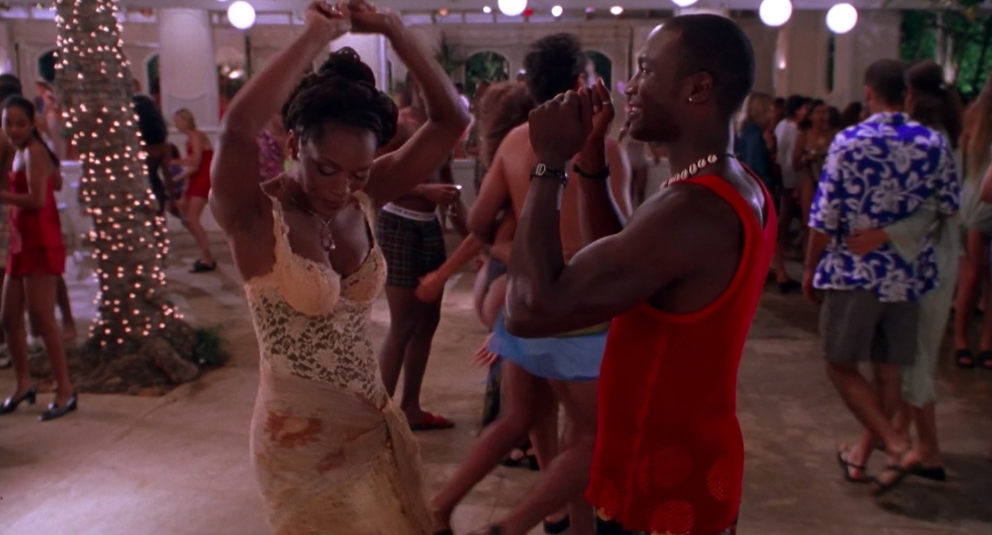 angela bassett and taye diggs dance in &quot;How Stella Got Her Groove Back&quot;