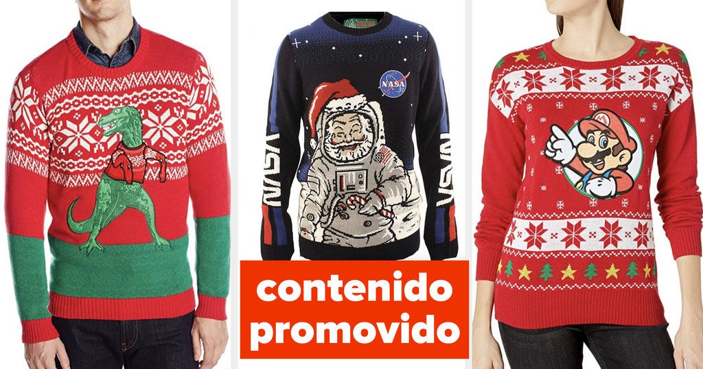 27 De los mejores y más divertidos suéteres navideños que puedes ...