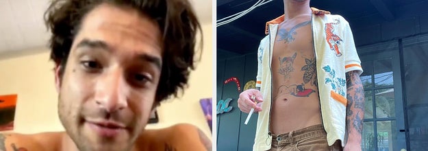 Tyler Posey talked about sex parties and being with men