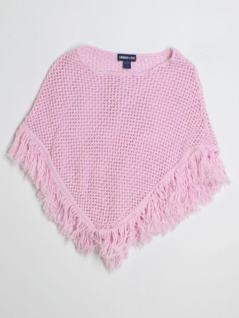 A pink Limited Too poncho