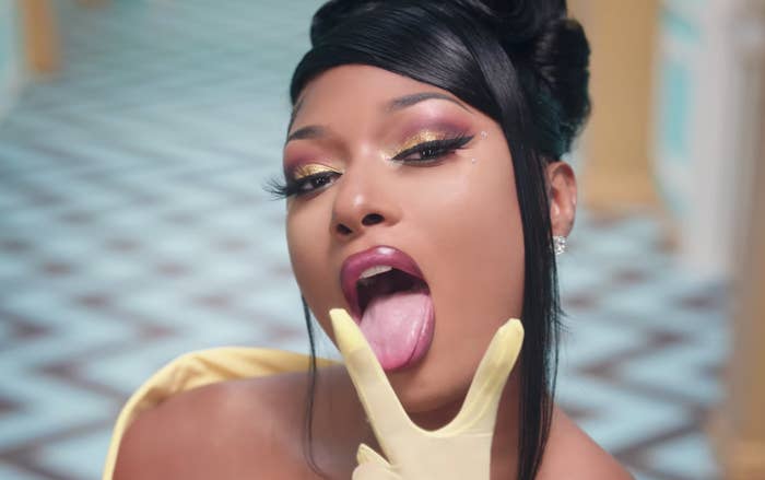 Megan Thee Stallion in the "WAP" video.