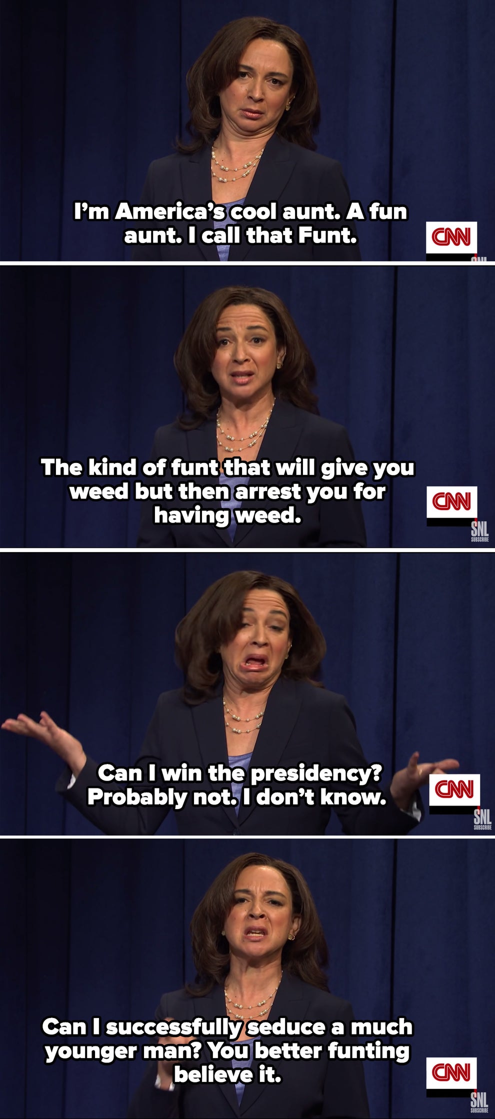 Maya Rudolph's Best Kamala Harris Sketches On SNL