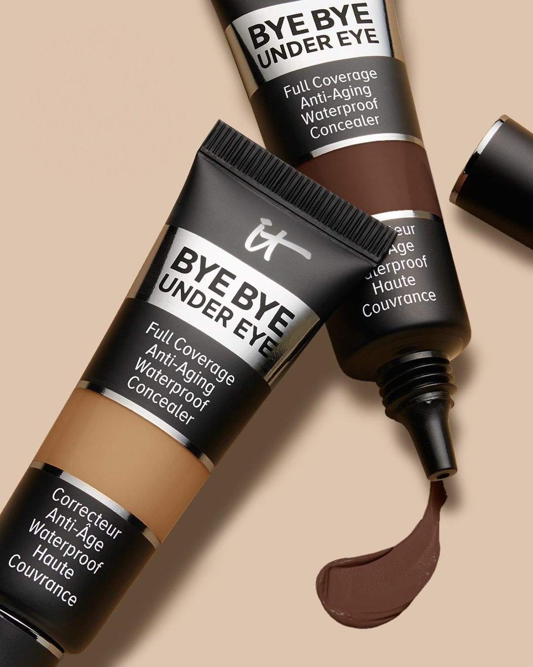 Two tubes of the concealer