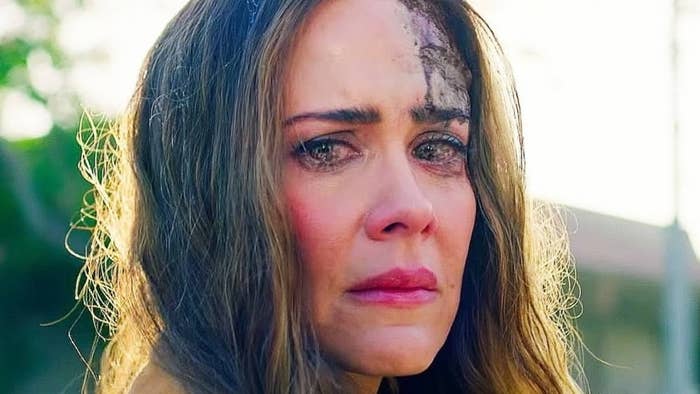 Sarah Paulson in a scene from "Bird Box"