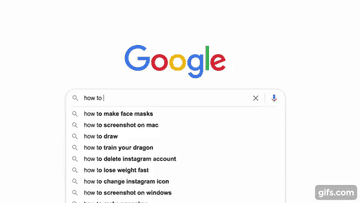 typing how to make a pavlova into google.