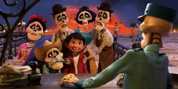 Miguel entering the afterlife in &quot;Coco&quot;