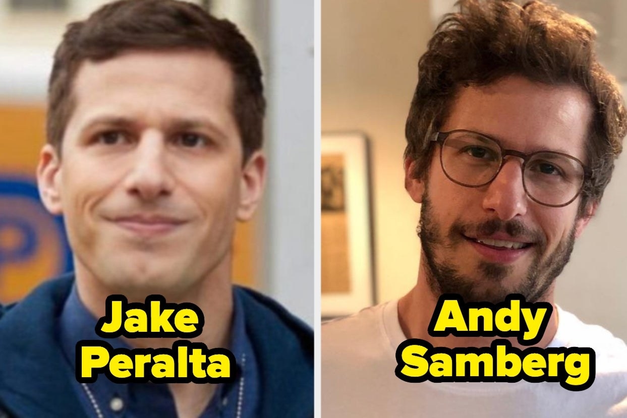Jake Peralta from &quot;Brooklyn Nine-Nine&quot; and Andy Samberg 