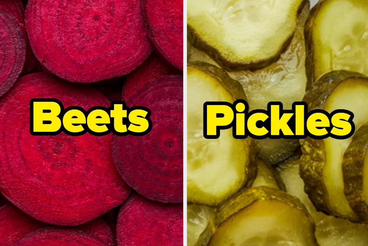 Beets and pickles 