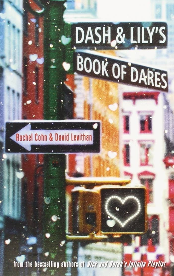 Book cover of &quot;Dash &amp;amp; Lily&#x27;s Book of Dares.&quot; 