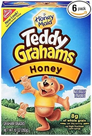 A box of honey Teddy Grahams