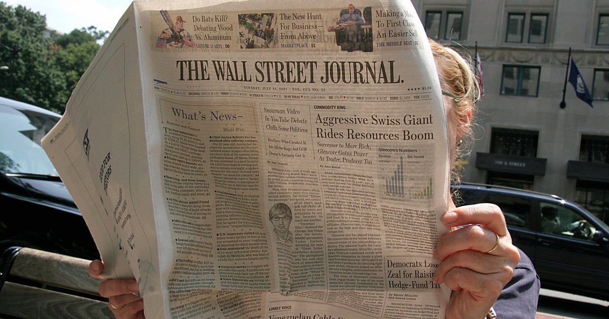 WSJ Leaked Report Says Paper Is Struggling With New Audience