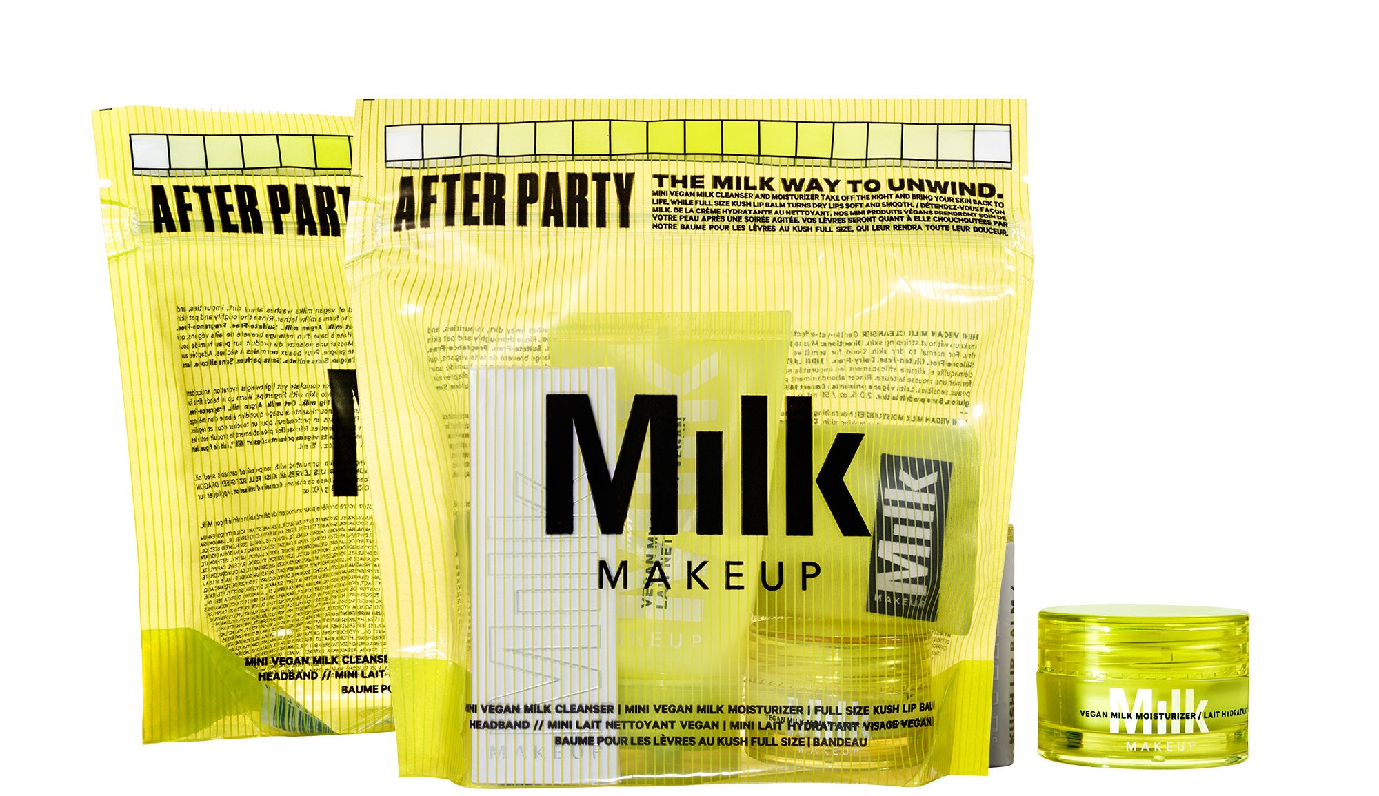 The milk makeup after party skincare set