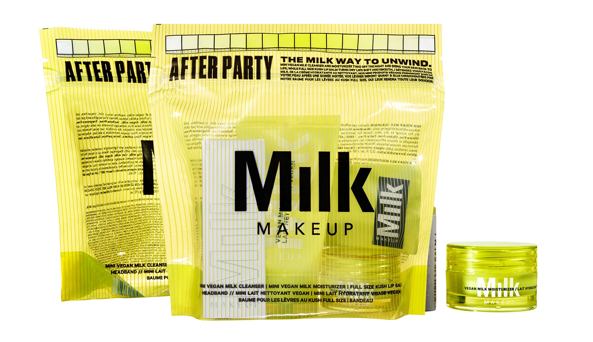 The milk makeup after party skincare set