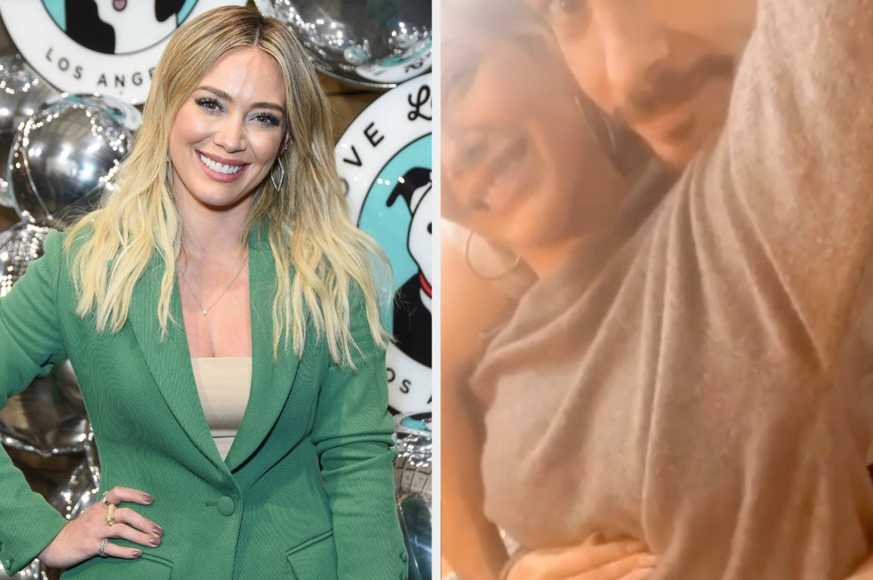 Hilary Duff / Hilary Duff and Matthew Koma embraced