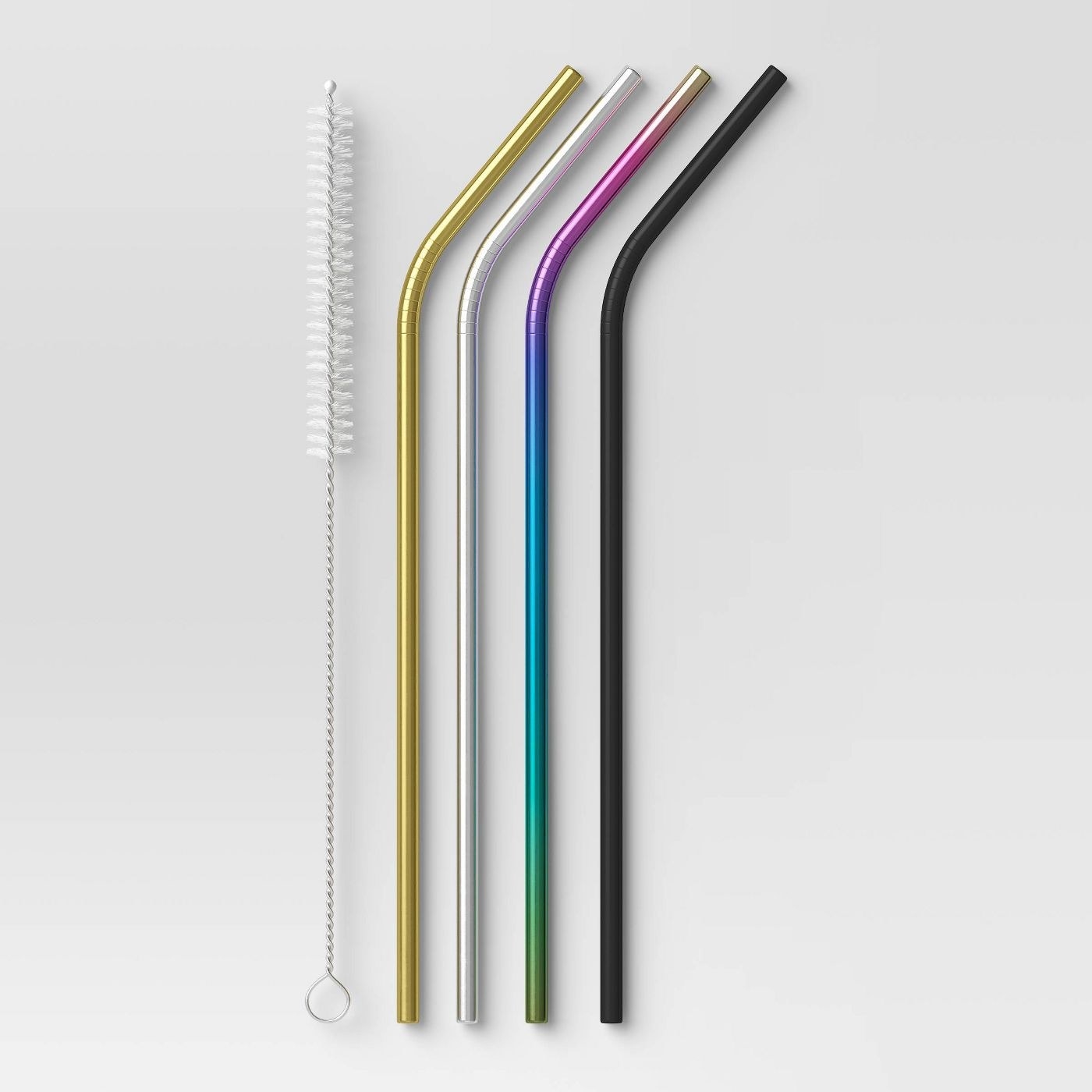The stainless steel straws