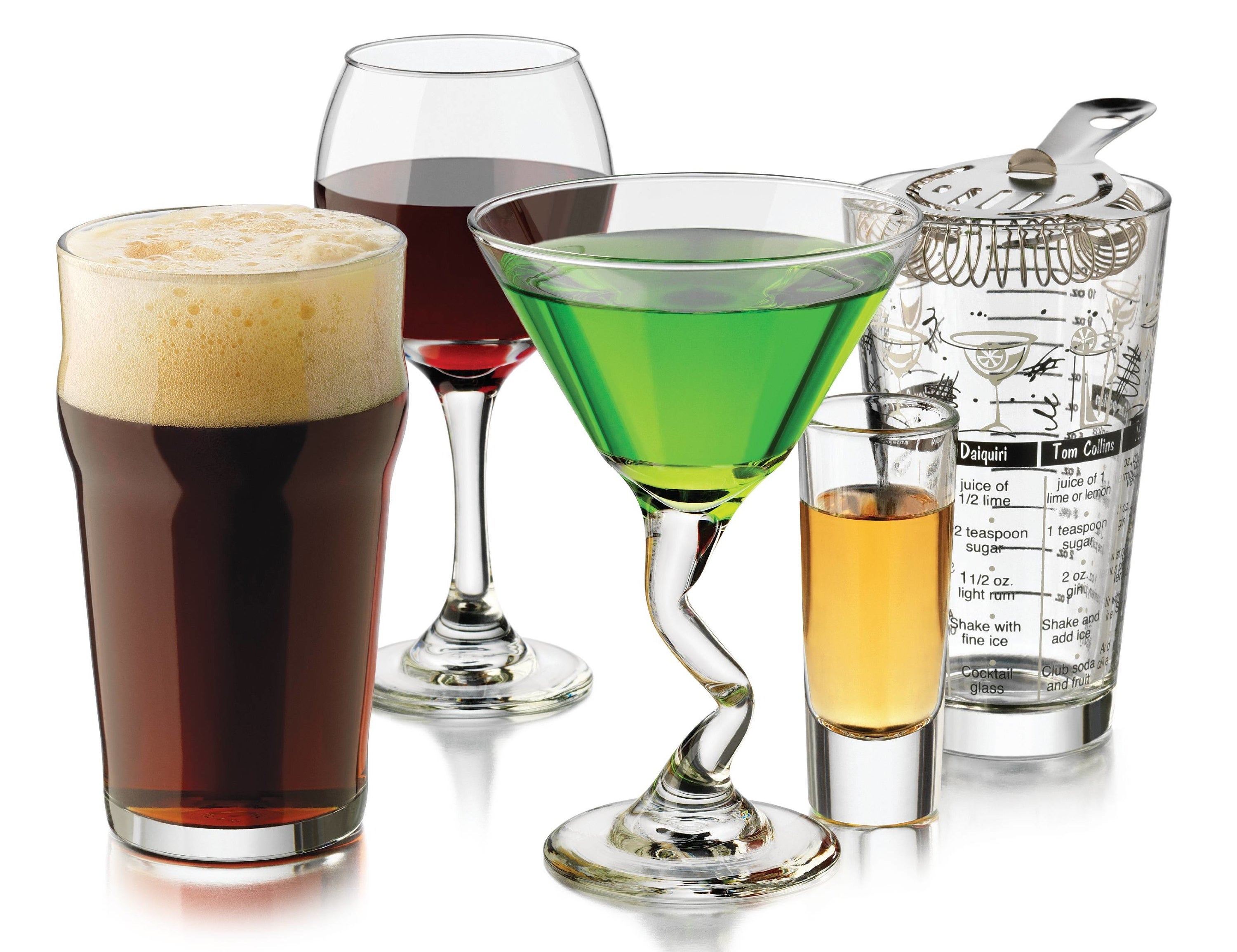 18-piece barware set 