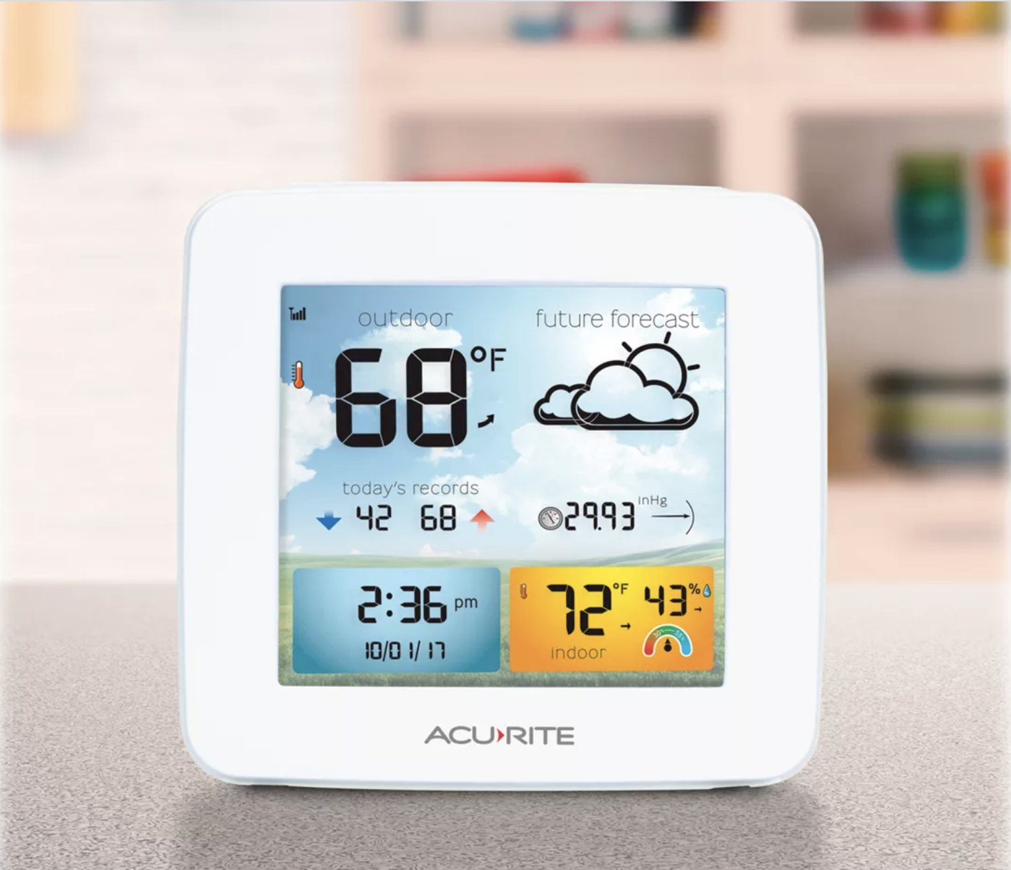 Buy AcuRite Indoor/Outdoor Thermometer with Wired Sensor online Worldwide 